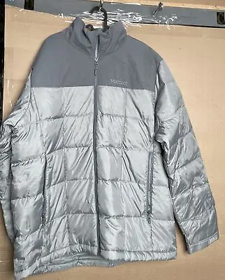 Marmot Men’s Greenridge Down Winter Jacket Grey Size XL Extra Large  NWT • $119.95