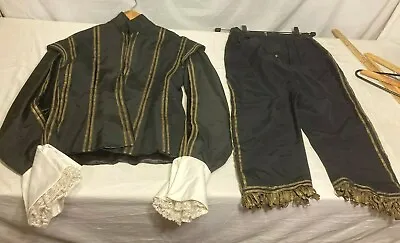 2 Pc Jacket/Pants Combo HEAVY Fabric Renaissance Festival Queen Guard Costume • $175