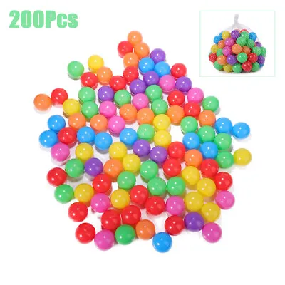 200PCS Ocean Pit Ball Baby Plastic Ball Toys Swimming Pool Game Pool Color • $25.19
