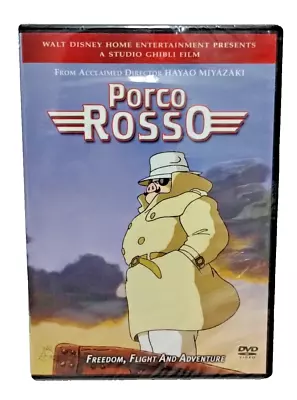 Porco Rosso DVD 2005 2-Disc Set Hayao Miyazaki SEALED • $12.95