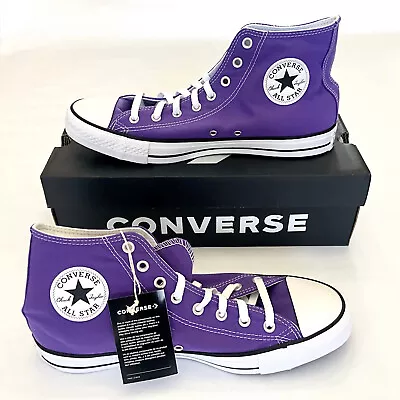 Converse Chuck Taylor All Star Hi Electric Purple - Men's 5-13 | Women's 7-15 • $46.99