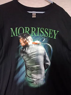 Rare 2021 Morrissey Tour T Shirt XL The Smiths The Colosseum Ceasars Palace Vega • $42