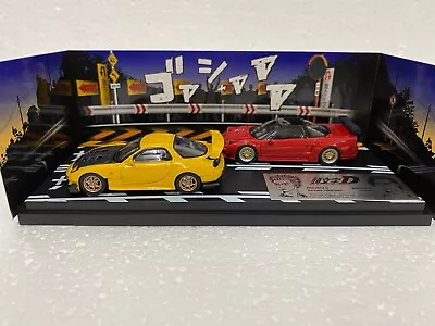 1:64 MODELER'S MD64203 Initial D Project D Mazda RX7 FD3S Side Winder Honda NSX • $47.99