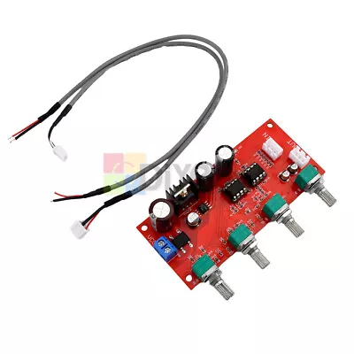 NE5532 Amplifier Board HIFI Stereo Bass Volume Tone Control Preamplifier AC DC • $6.01