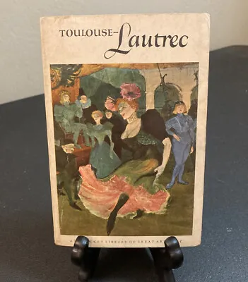 Toulouse-Lautrec Art Book Nouveau Post Impressionist Painting Vtg Paperback • $5.63