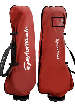 Taylormade Japan Golf Travel Caddy Carry Bag Case Cover TD277 Red • $89