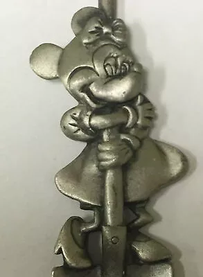 Vintage Souvenir Spoon US Collectible Pewter Minnie Mouse 4 1/8” • $5.95