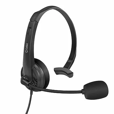 Cellet Universal 3.5mm Headset With Flexible Boom Mic- Apple Samsung LG Motorola • $14.99