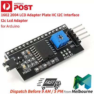 $21.99 • Buy 1602 2004 LCD Adapter Plate IIC I2C Interface I2C LCD Adapter For Arduino