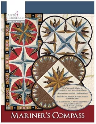 Mariner's Compass- Anita Goodesign • $20