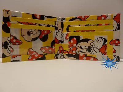 $4.75 • Buy Duct Tape Wallet With Minnie Mouse All Over It Handmade Design 2 