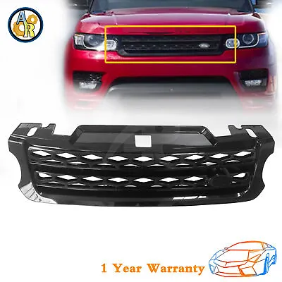 Front Grille In Gloss Black For 2014 2015 2016 Range Rover Sport L494 • $86.58