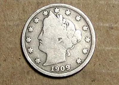 1909     Liberty  Head   V Nickel             *90411202 • $1.50