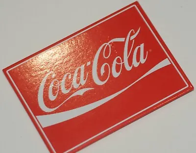 Coca Cola Steel Fridge Freezer Magnet 90mm X 65mm Cocacola Coke D45 • £2.25