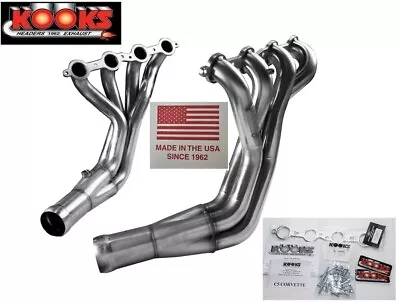 Kooks 2'' Stainless Steel Long Tube Headers 1997-04 Corvette C5 5.7 LS1  Z06 LS6 • $1399