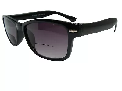 Bifocal Designer Sunglasses Black Sun Readers Great Design 100% UV Protection • £10.49