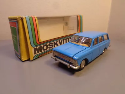 VINTAGE RUSSIAN MADE No A4 MOSKVITCH 427 MADE IN USSR 1/43 VERY RARE MINT IN BOX • $59.36