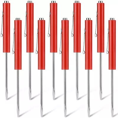 10 Pack Mini Tops And Pockets Clips Magnetic Slotted Pocket Screwdriver • $22.73