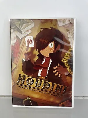 Houdini DVD How Little Harry Became The Great Houdini Magic Animated Anime R2 • £9.99