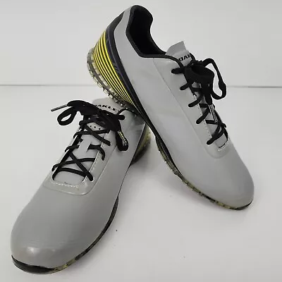 Oakley Cipher 2 Nanospike Mens Sz 8 Gray Golf Shoe Athletic Fashion Sneaker • $34.95