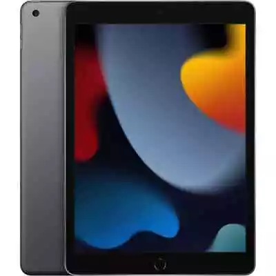 2021 Apple IPad 9th Gen 10.2-inch (Wi-Fi Only/64GB/Gray/iPadOS/MK2K3LL/A) • $239