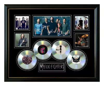 Foo Fighters Signed Photo Poster Limited Edition Framed Memorabilia • $129.99