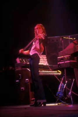 Eddie Jobson Of British Progressive Rock Supergroup UK Performs On- Old Photo 3 • £5.58