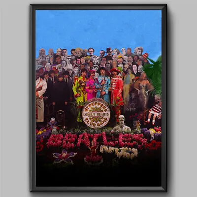£4.99 • Buy The Beatles  Sgt Peppers Lonely Hearts Club Band  Poster - Wall Art Print