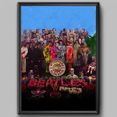 The Beatles  Sgt Peppers Lonely Hearts Club Band  Poster - Wall Art Print • £4.99