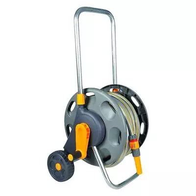 Hozelock 45m Assembled Hose Cart With 20m Hose & Connector Fitting Starter Pack • £46.95