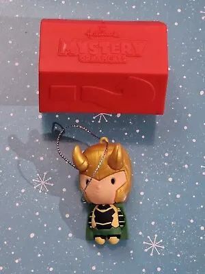 Hallmark Mystery Christmas Ornaments Marvel Avengers Loki Rare Figure • $7.95