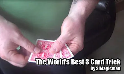 The World's Best 3 Card Magic Trick • £3.20