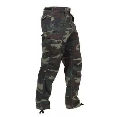 Rothco Vintage M-65 Field Pants - Woodland Camo • $56.49