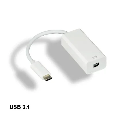 Kentek USB 3.1 Type C To Mini DisplayPort 4Kx2K Adapter MDP For PC TV Smartphone • $17.31