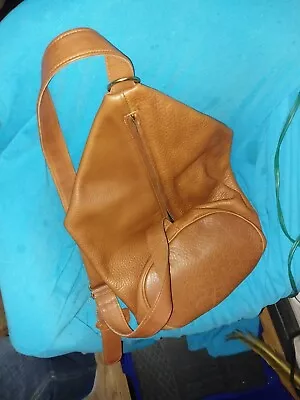 90’s Vintage Coach Large Sonoma Crossbody  Bucket Shoulder Bag British Tan# 1917 • $25