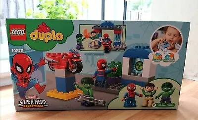 £55 • Buy *RETIRED SET* NEW AND SEALED Lego Duplo 10876 Spider-Man Hulk Adventures MARVEL