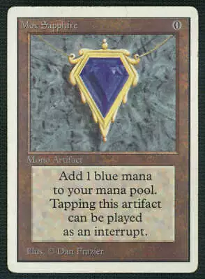 Mox Sapphire 2 Unlimited Edition # 266 Magic The Gathering MP! • $4489.99