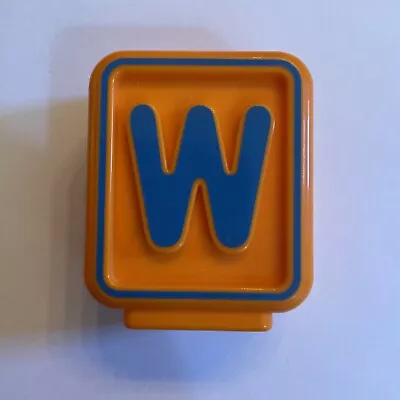 Vtech Alphabet Blocks Sit To Stand Train Replacement Block W / WORM • $2.99