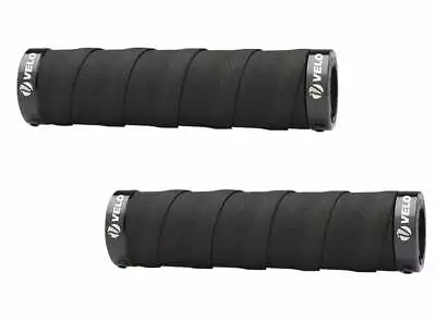 Velo Attune Lock On Grips - Black • $14.96