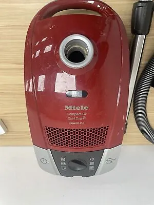 Miele Compact C2 Cat & Dog PowerLine SDBF4 Bagged Cylinder Vacuum Cleaner • £140