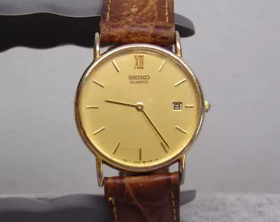 Men's Vintage SEIKO Watch W/ New Battery - Works Great! • $17.50