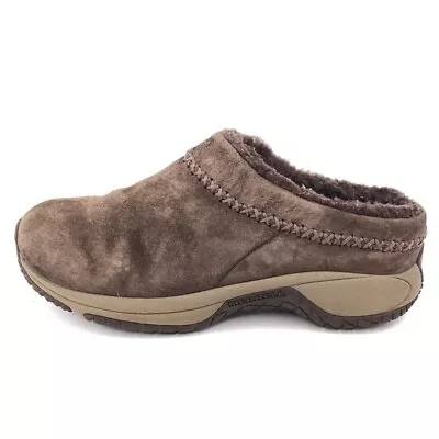 Merrell Encore Chill Stitch Chocolate Brown Slip On Shoes Womens Size 6.5 EUR 37 • $35