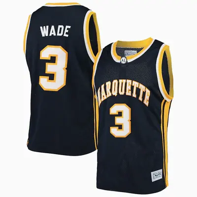 Marquette Golden Eagles Dwyane Wade Original Retro Brand Jersey Size 2XL • $85