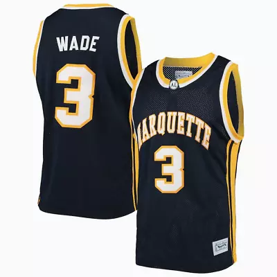 Marquette Golden Eagles Dwyane Wade Original Retro Brand Jersey Size L • $85