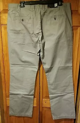 Marc Anthony Slim-Fit Twill Pants Gray Phase 40 X 32 NWT • $26.99