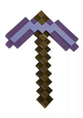 Minecraft Mining Diamond Enchanted Purple Pickaxe Licensed Kid Costume Accessory • $14.95