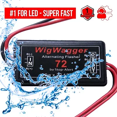 Wig Wag 72 Universal WigWagger Flasher Emergency Car Controller LED Strobe Light • $24.97