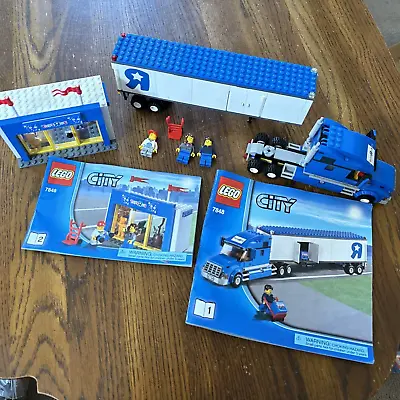 Lego City 7848 TOYS R US Truck Instructions 100% Complete With All Stickers • $100