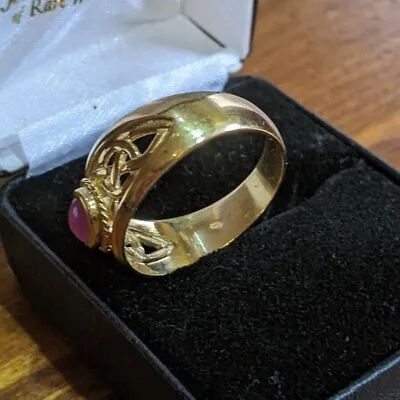 £890 • Buy Clogau 18ct Gold Ruby Ring