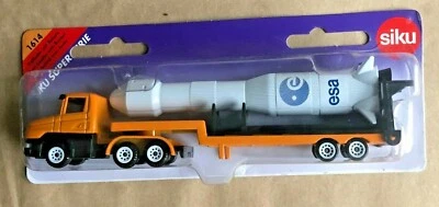 £14.53 • Buy Siku 1614 Low Loader With European Space Agency Rocket MOC
